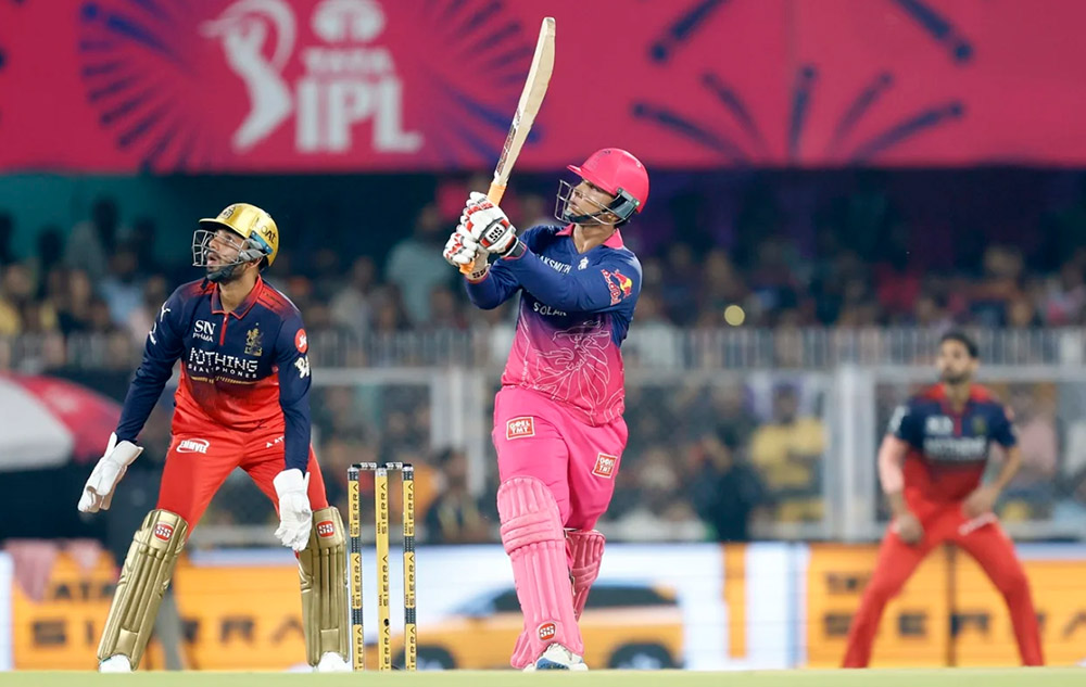 आइपिएलमा बैंगलुरुमाथि राजस्थानको ६ विकेटको सहज जित
