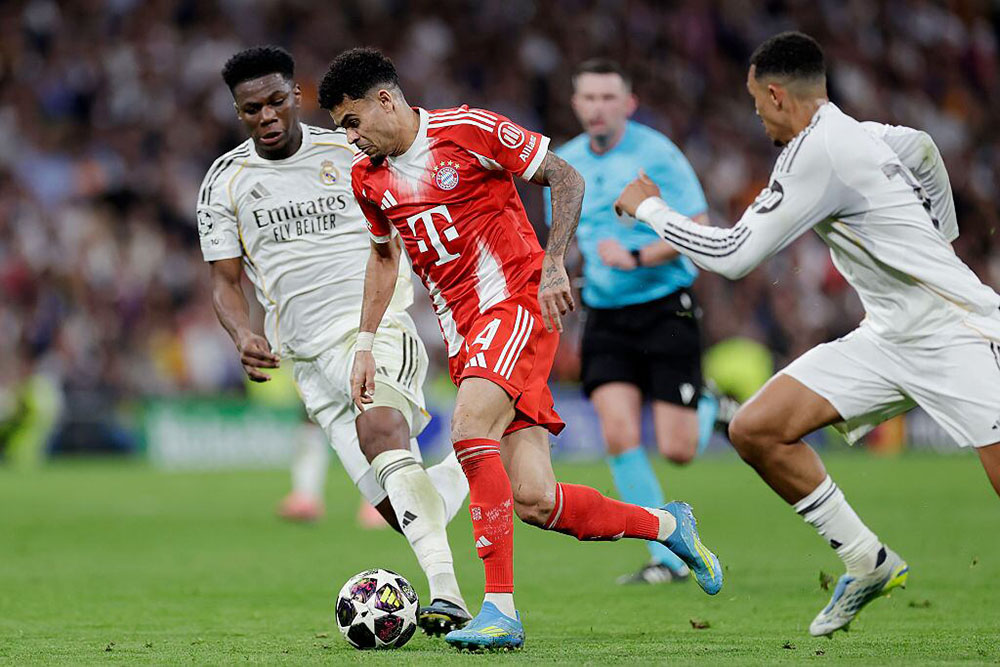 च्याम्पियन्स लिग: क्वाटरफाइनलको पहिलो लिगमा रियलमाथि बायर्नको अग्रता