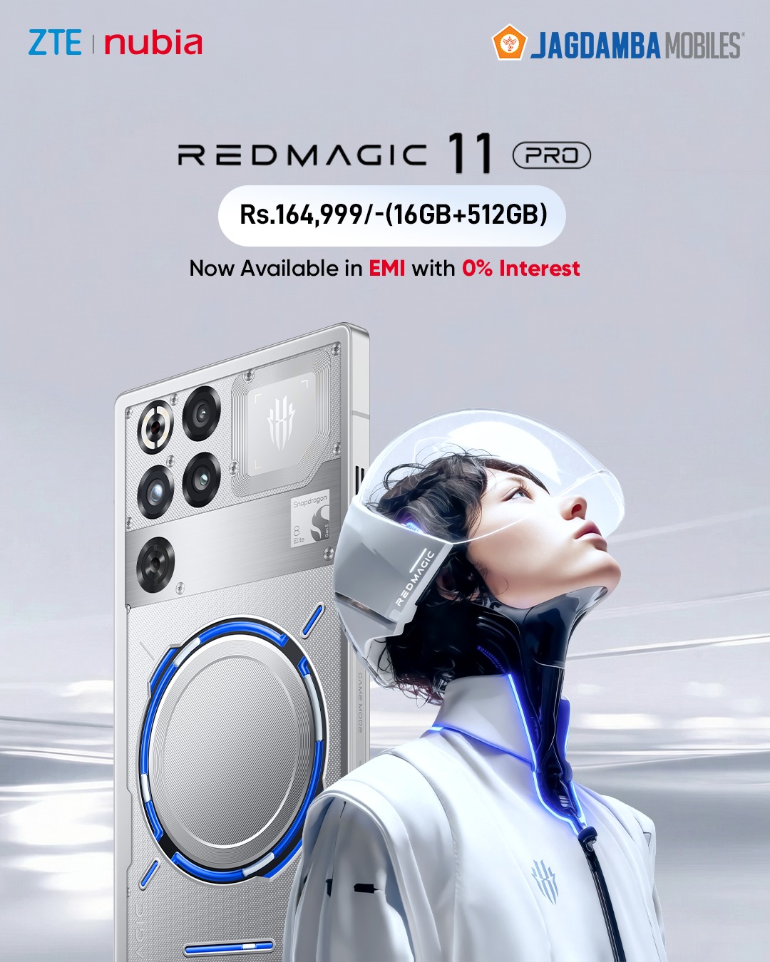 जेडटिईको गेमिङ्ग स्मार्टफोन रेड म्याजिक ११ प्रो नेपालमा उपलब्ध