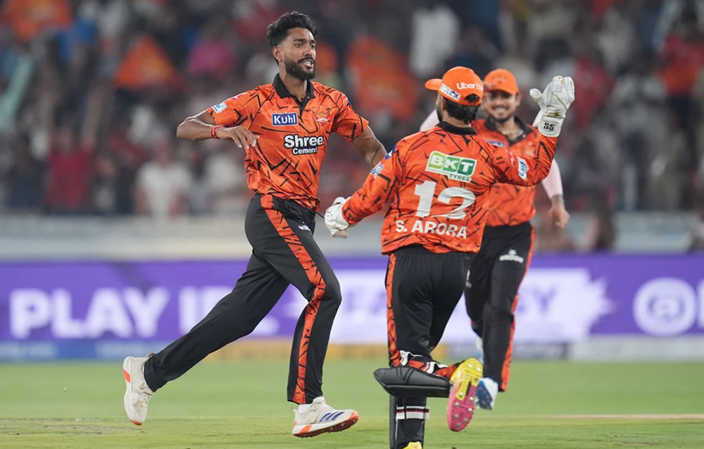 आइपिएलमा राजस्थानमाथि सनराइजर्स हैदरावाद ५ विकेटले विजयी