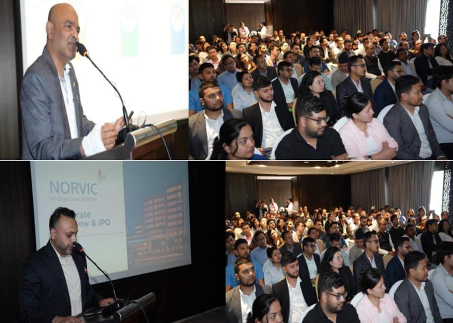 नर्भिक हस्पिटलको शेयर निष्काशन सम्बन्धी छलफल ‘रोड शो’ सम्पन्न