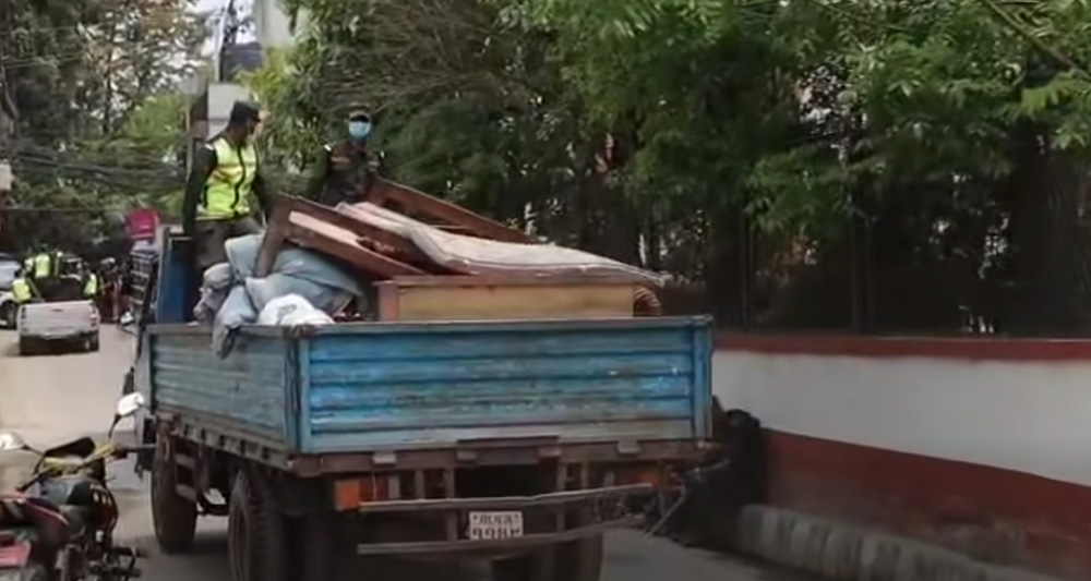 सुकुम्बासी बस्तीका ८९ जनालाई किर्तिपुरस्थित सुन्दरीघाट राधास्वामी सत्संग आश्रम लगियो