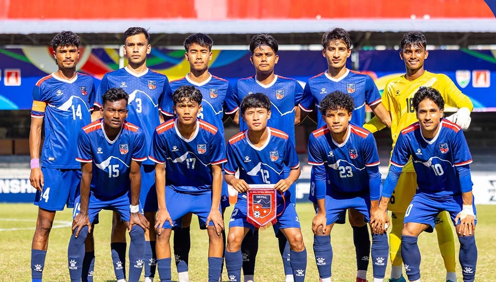 साफ यू- २० च्याम्सिपयनसिप सेमिफाइनलमा नेपाल बंगलादेशसँग पराजित