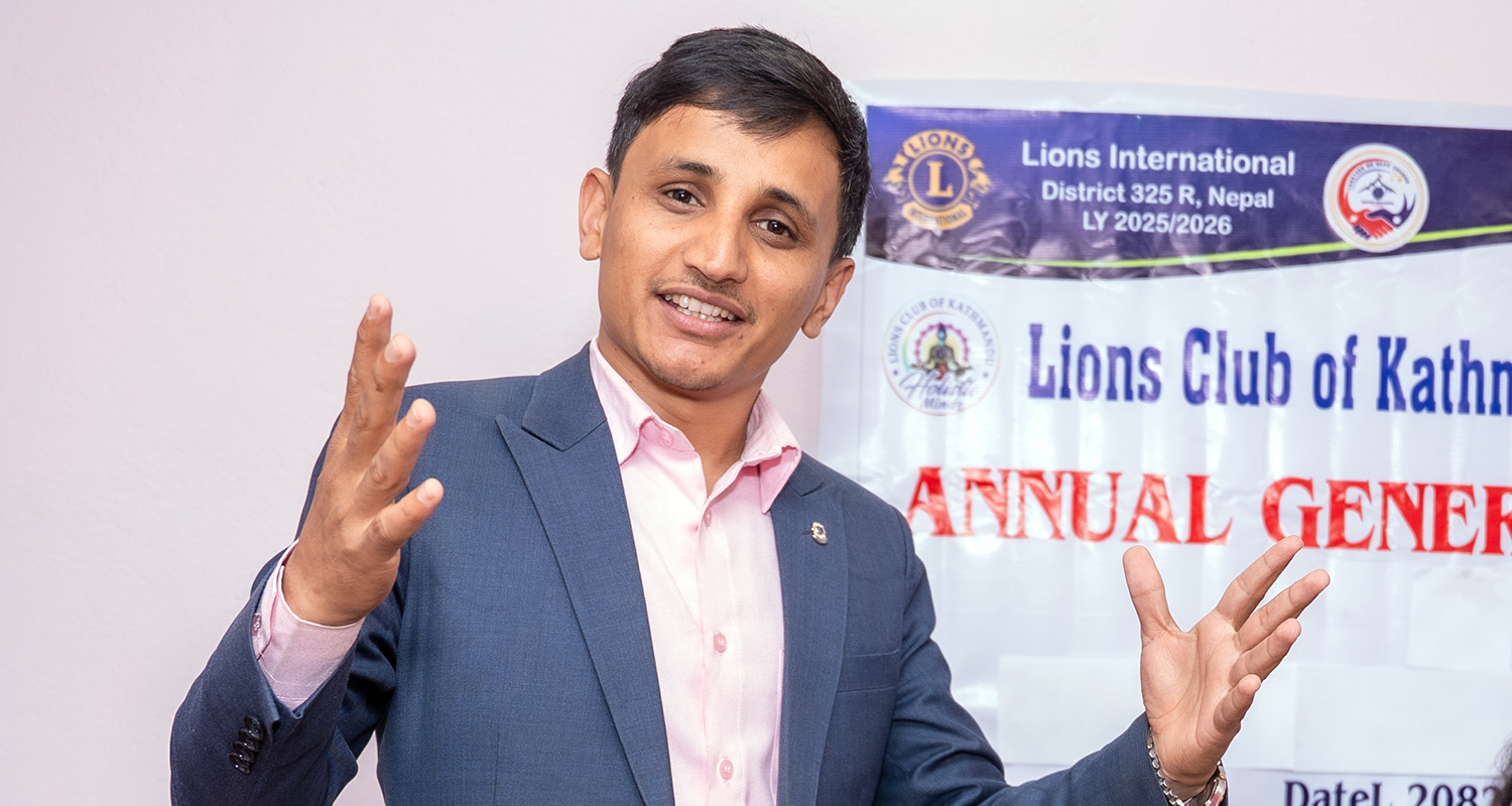 लायन्स क्लब अफ काठमाडौं होलिस्टिक माइन्ड्सको अध्यक्षमा बोगटी निर्वाचित