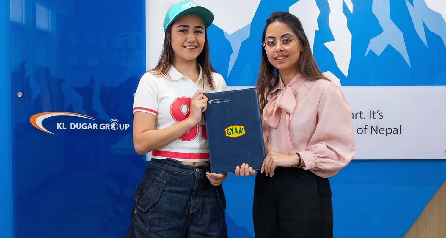 ‘ज्ञान मसला’को ब्रान्ड एम्बेसडरमा अभिनेत्री स्वस्तिमा खड्का