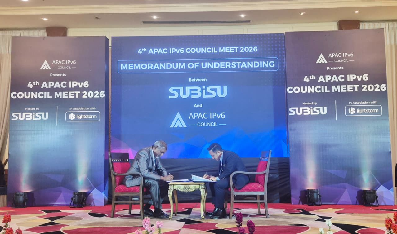 सुबिसु र एपाक आईपीभी६ काउन्सिलबीच सहकार्य गर्ने सम्झौता