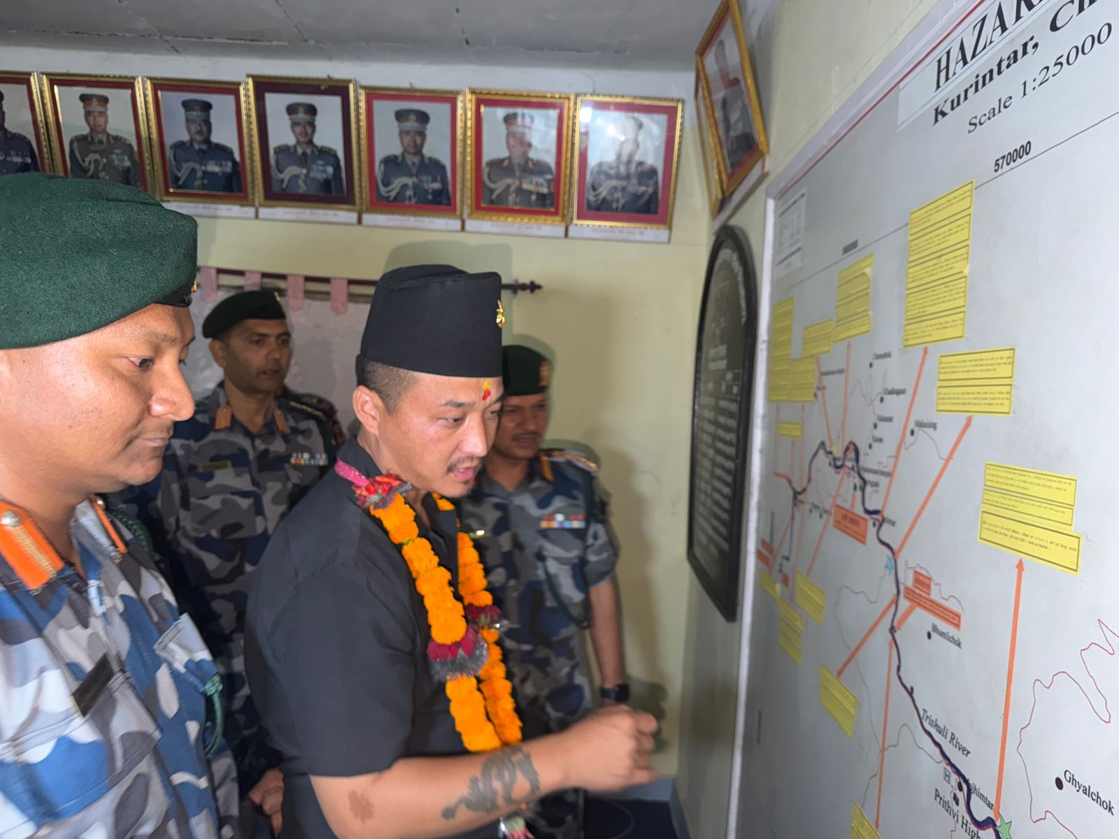 पाँच किलोमिटरको फरकमा हेलिप्याट स्टेसन राख्न गृहमन्त्री गुरुङको निर्देशन