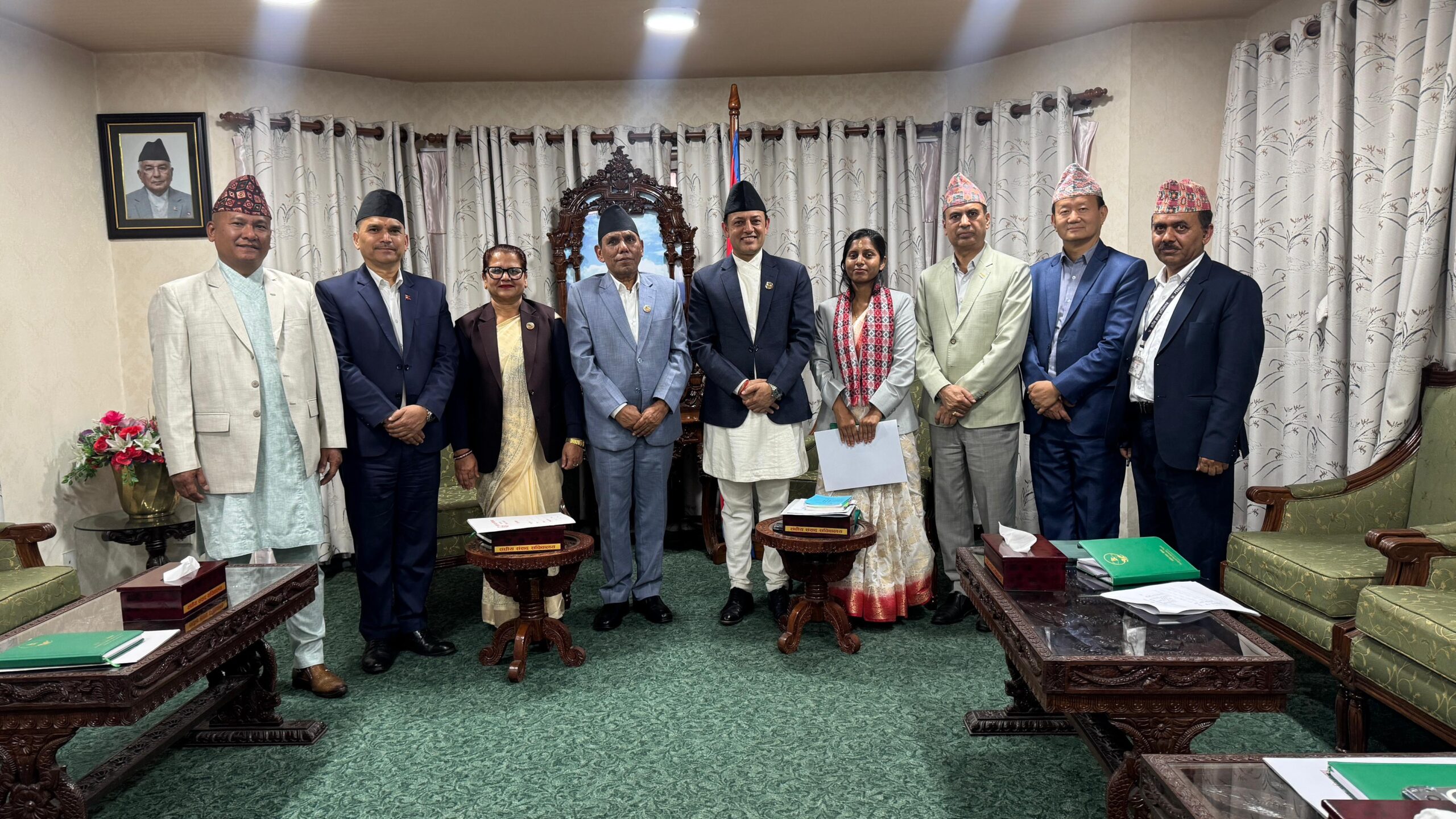 संघीय संसदका सदस्यहरूको स्वकीय सचिवको योग्यता निर्धारण गरी व्यवस्थित गर्ने प्रक्रिया अघि बढाउन सिफारिस