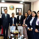 कानुनमन्त्री सोविता गौतमसँग कोरियाली राजदूतको शिष्टाचार भेट