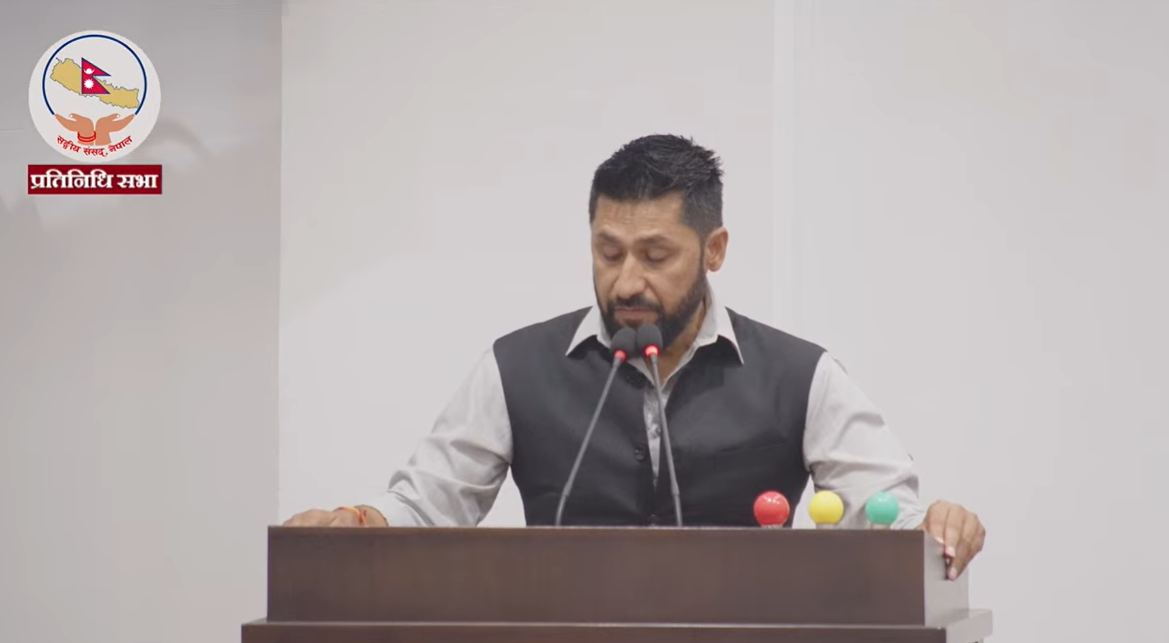 अर्याललाई सभामुख बनाउन लामिछानेले सभामा गरे प्रस्ताव