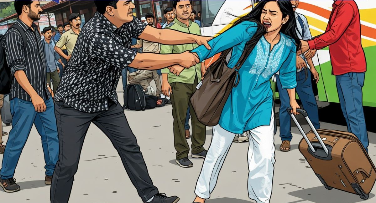 यात्रुलाई हैरानी दिएको आरोपमा टिकट काउन्टरका १३ जना पक्राउ