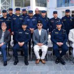 प्रहरी परिसर काठमाडौंको अवलोकनमा गृहमन्त्री गुरुङ (फोटो फिचर)