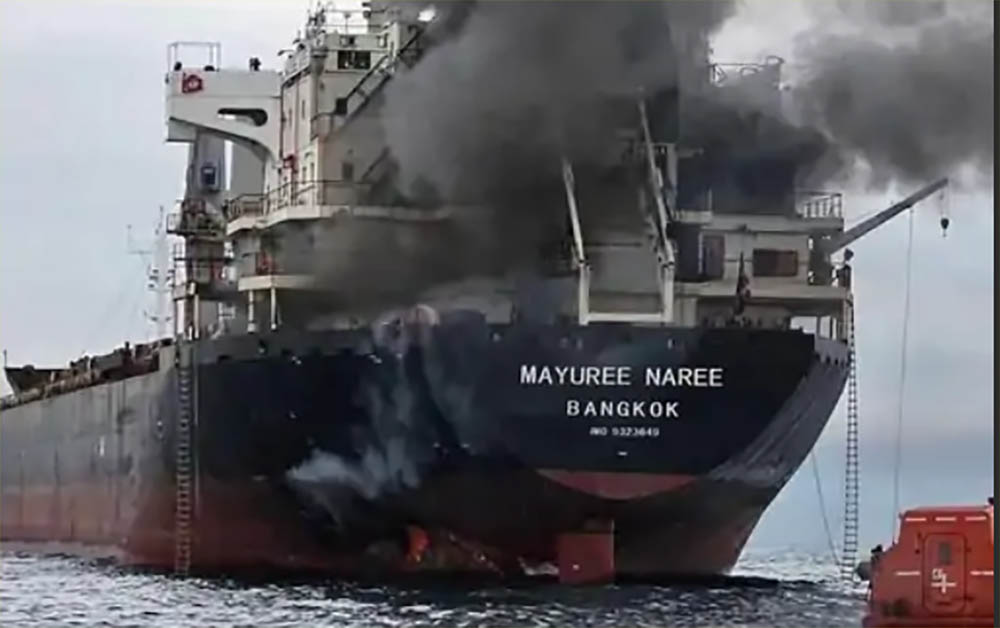 होर्मुजमा आक्रमणपछि हराइरहेका तीन थाई नाविकको मृत्यु पुष्टि