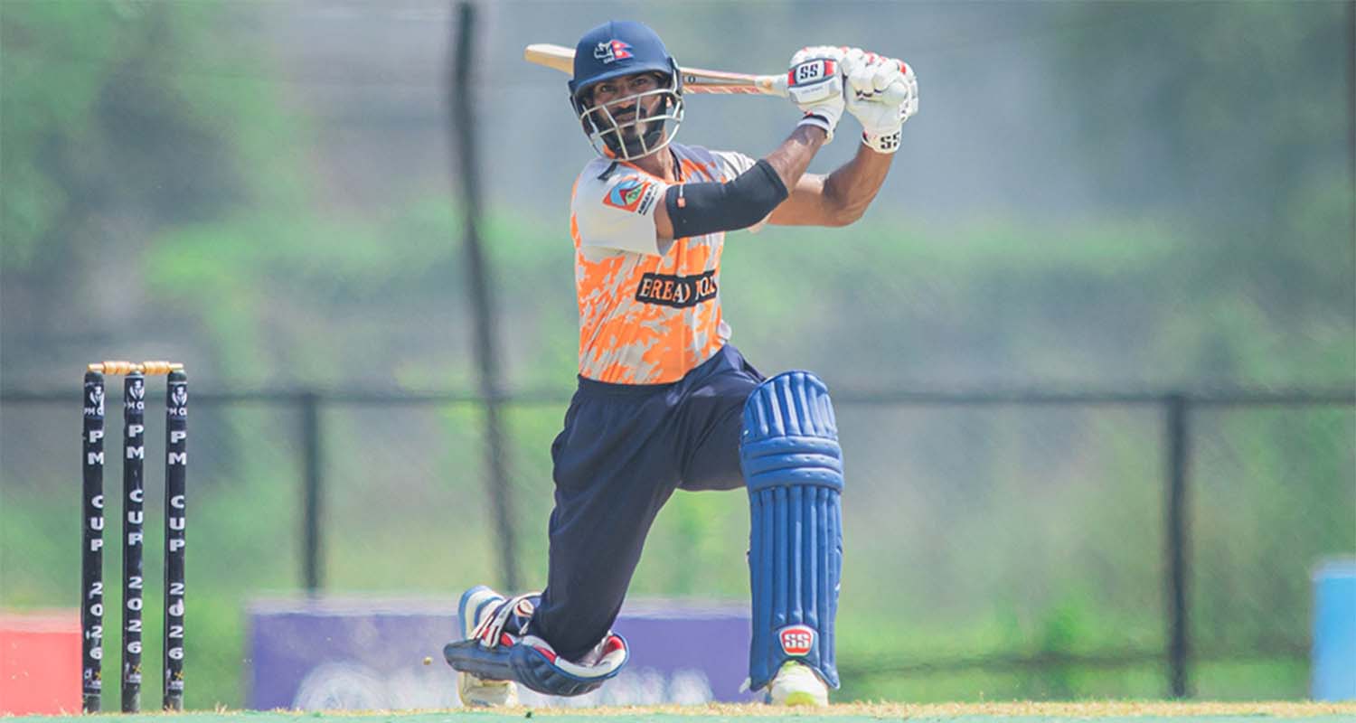 प्रधानमन्त्री कपमा आसिफ शेखको दोहोरो शतक, राखे दुर्लभ कीर्तिमान