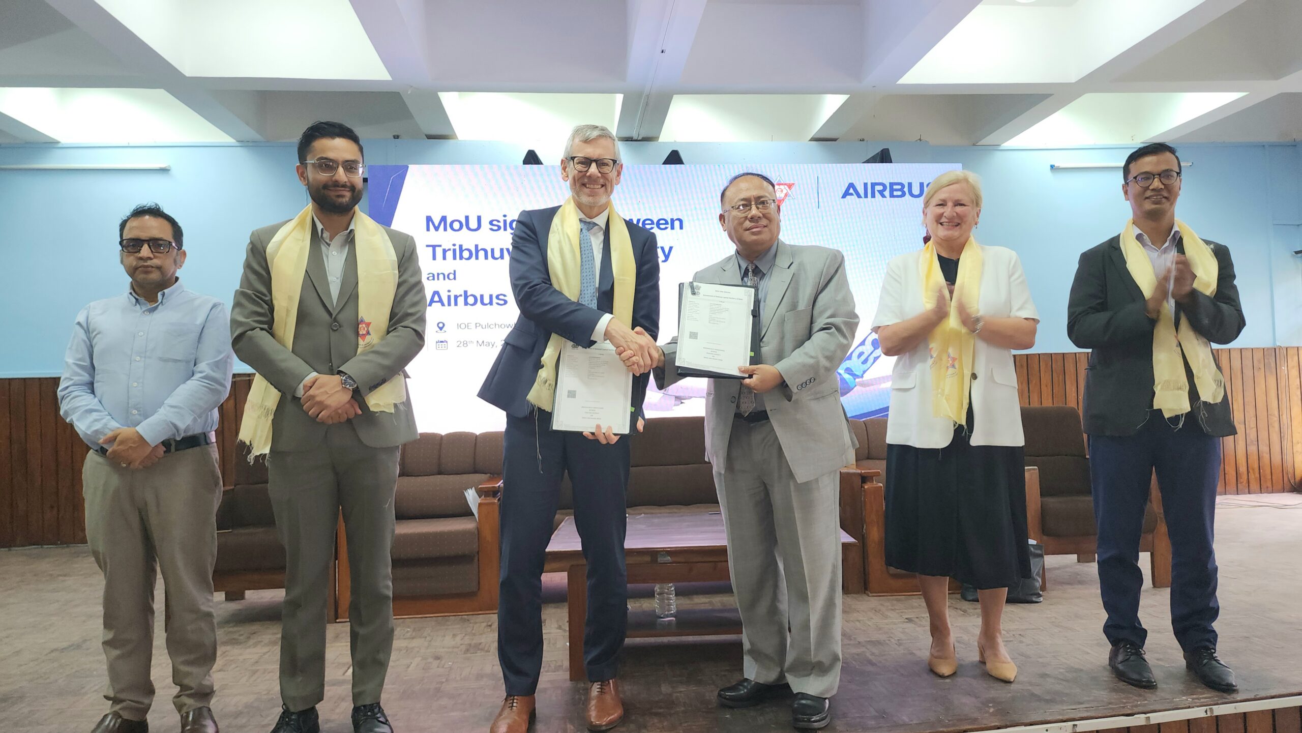 एयरबस–त्रिवि सहकार्य : नेपालमा एरोस्पेस जनशक्ति उत्पादनको नयाँ आधार