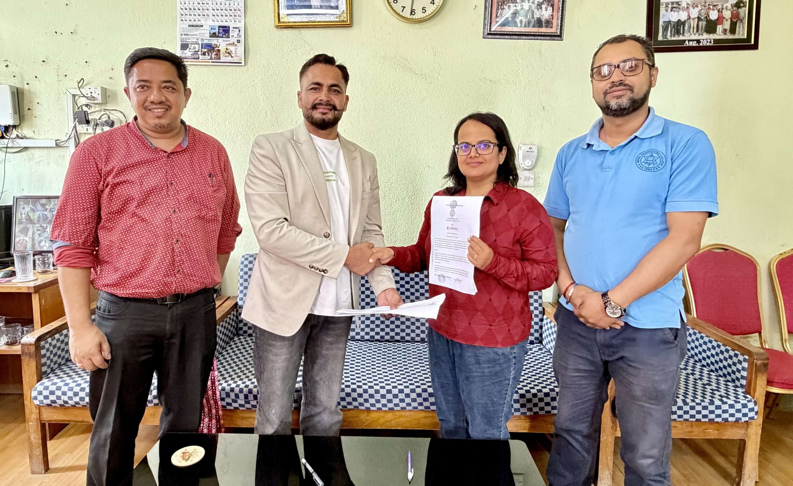 नेपाल इन्जिनियरिङ कलेज र क्याम्ब्रिज विच शैक्षिक समझदारी