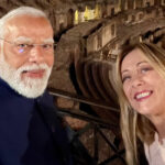 इटाली पुगे मोदी, मेलोनीले गरिन् स्वागत