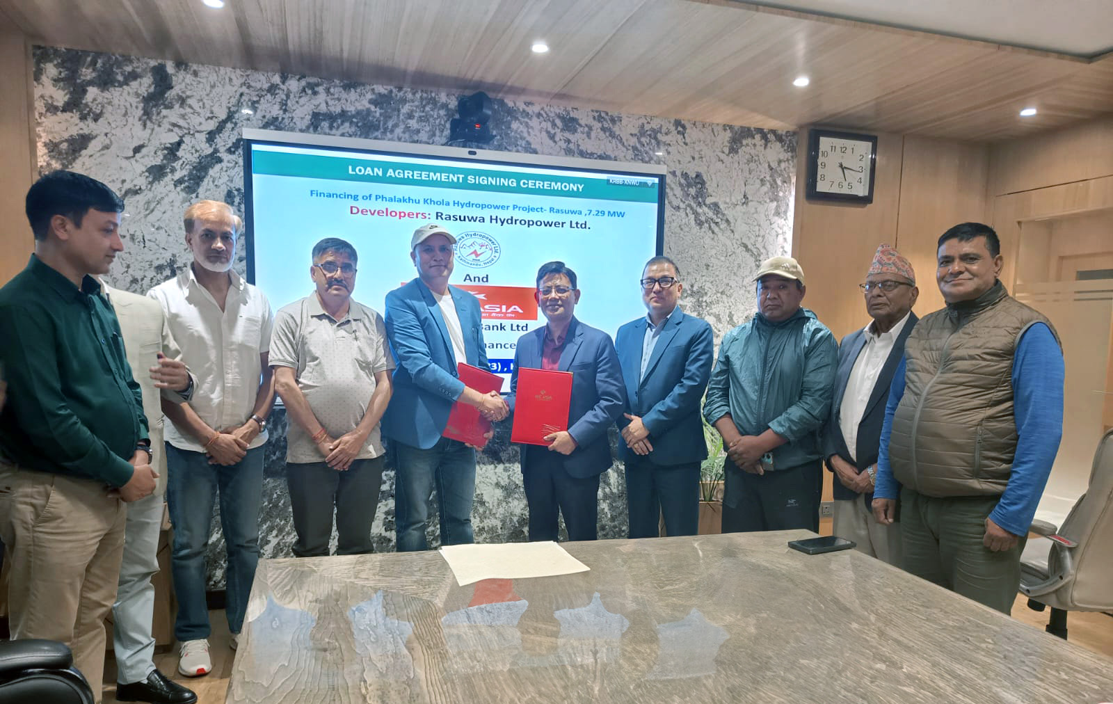 एनआईसी एसिया बैंकको नेतृत्वमा फलाखु खोला जलविद्युत् आयोजनामा जुट्यो लगानी