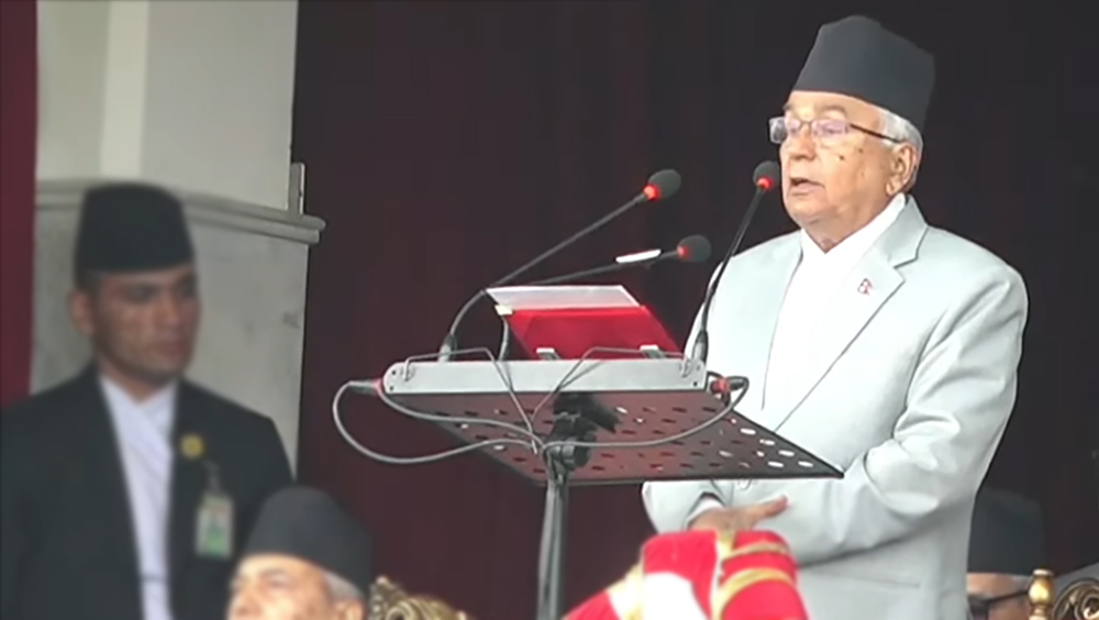 गणतन्त्र संसारकै उत्कृष्ट व्यवस्था हो: राष्ट्रपति पौडेल
