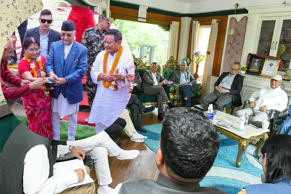 पार्टी कार्यालय बनाउन मीनबहादुर गुरूङले दिएको जग्गा एमालेले फिर्ता गर्ने