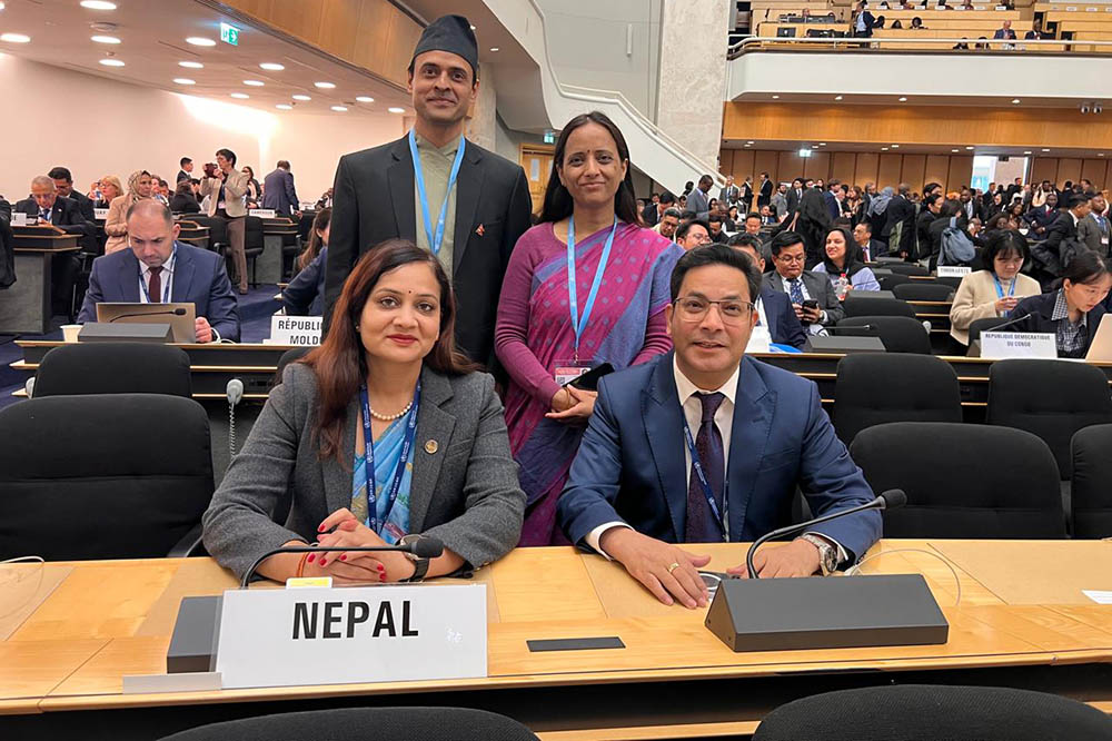 नेपाल विश्व स्वास्थ्य संगठनको ७९औँ महासभाको उपाध्यक्षमा निर्वाचित
