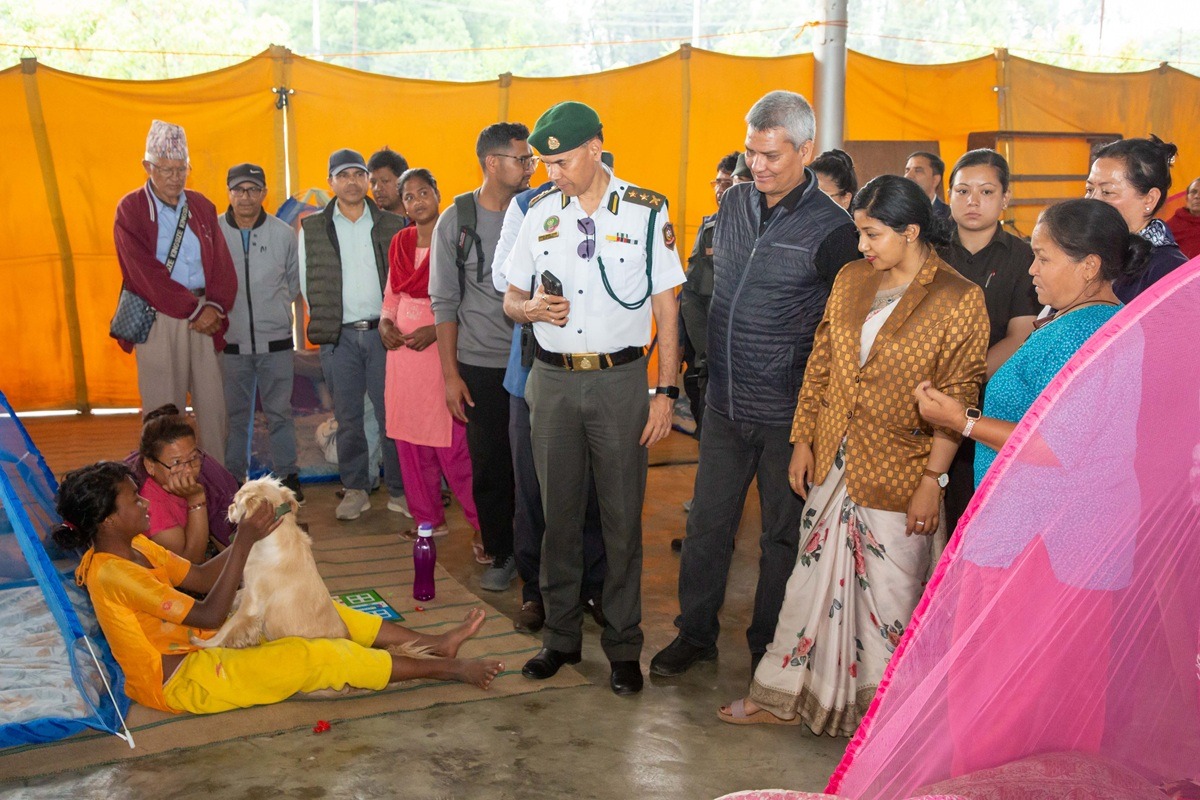 राधास्वामी आश्रममा रहेका मोतीविन्दुको समस्या भएकालाई तत्काल अपरेसन गराउन कार्यवाहक प्रमुख डंगोलको निर्देशन