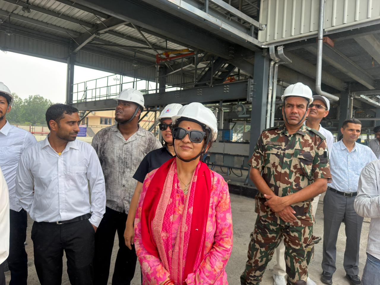 उद्योगमन्त्री यादव अमलेखगञ्ज आयल निगममा, इथानोल उत्पादनमा जोड दिन निजी क्षेत्रलाई आग्रह