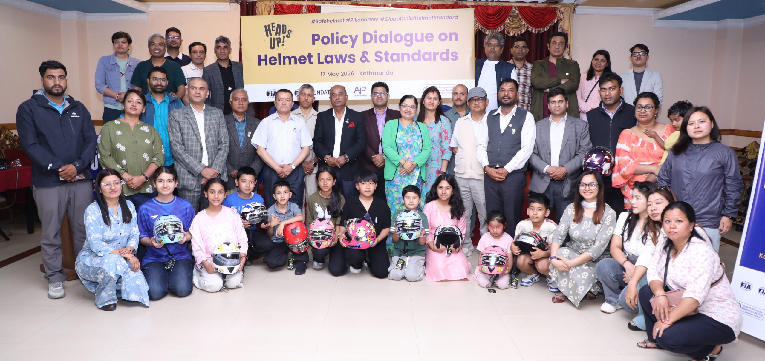 नासा नेपालद्वारा हेल्मेट कानुन तथा मापदण्ड सम्बन्धी नीतिगत संवाद सम्पन्न