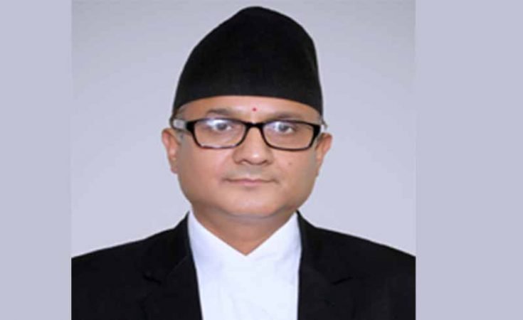न्यायाधीश कुमार रेग्मीको  बरिष्ठतम् पद हट्यो