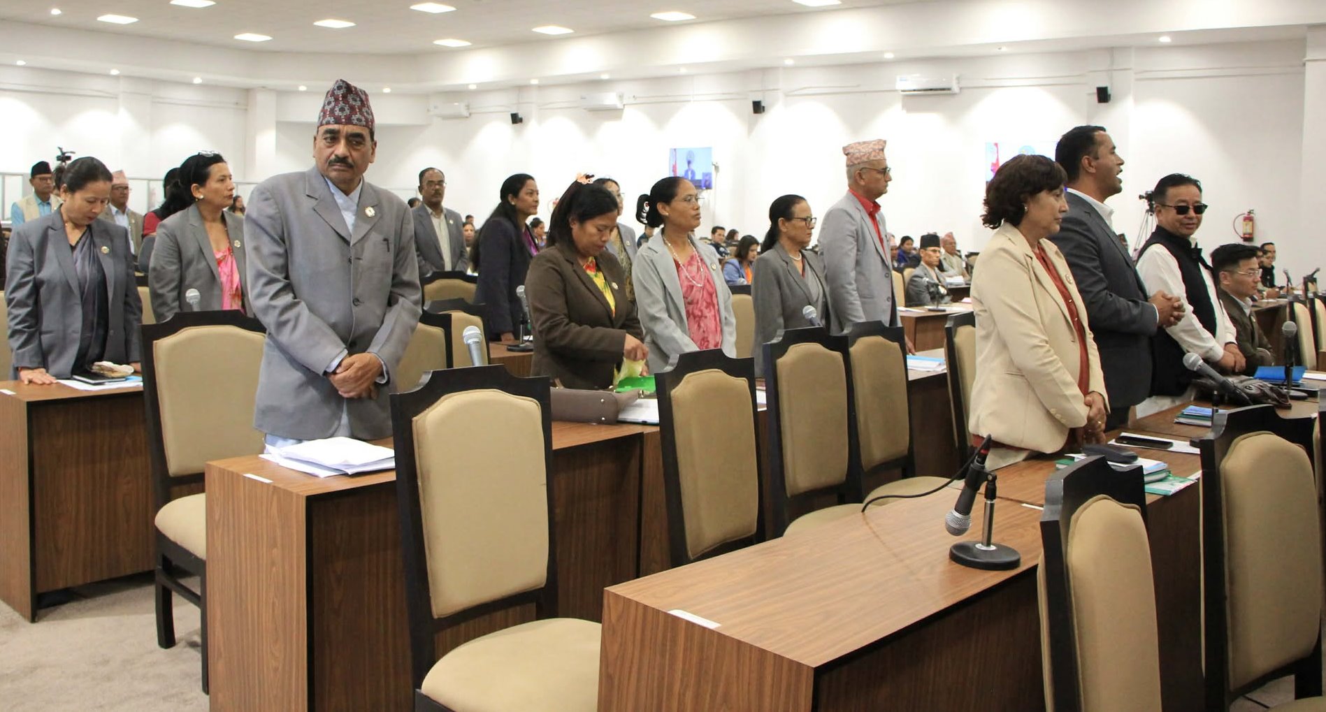 प्रतिनिधिसभाको बैठक १५ मिनेटका लागि स्थगित