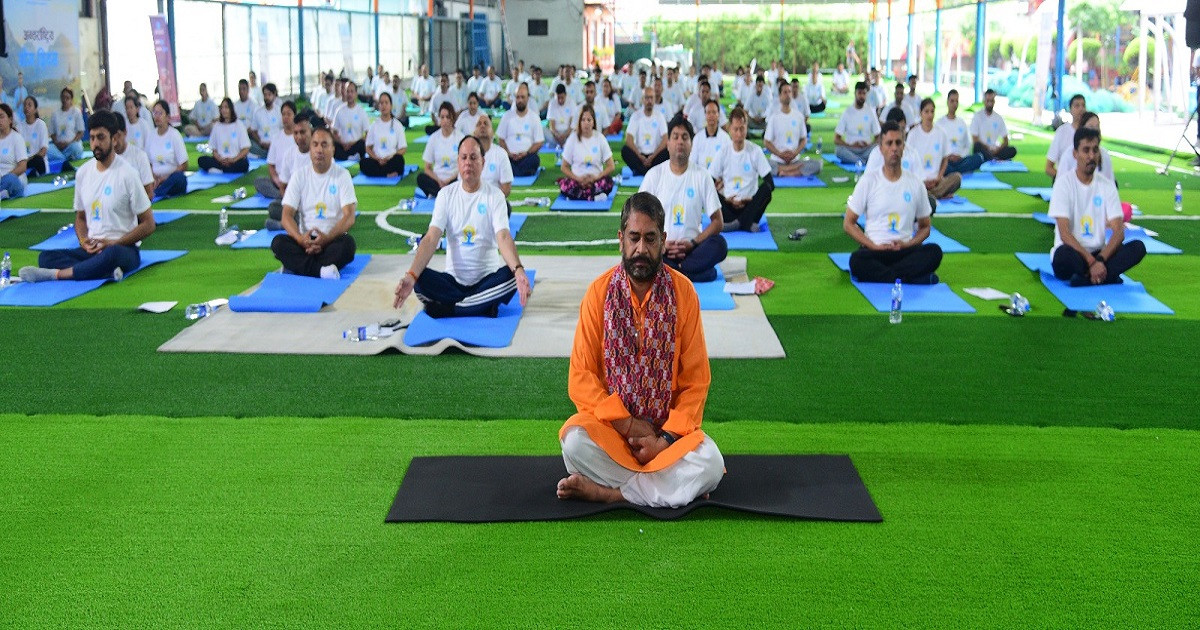 नेपाल एसबिआई बैंकले अन्तर्राष्ट्रिय योग दिवस २०२६ मनायो