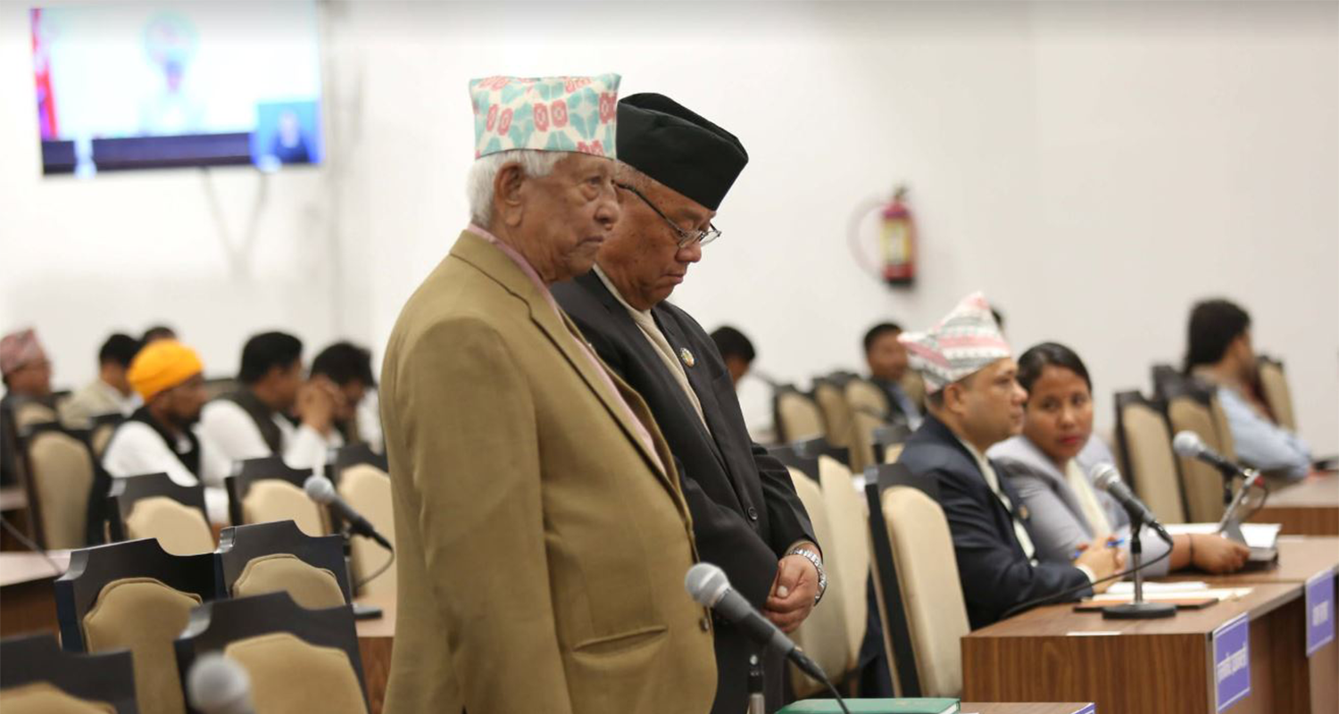 संसद्मा कांग्रेसले गर्‍यो सहिदको सम्झनामा पाँच मिनेट मौनधारण