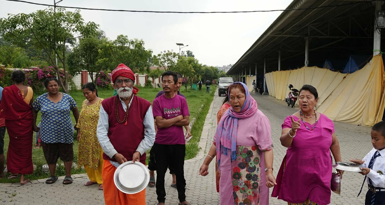 पाँच दिनभित्र कीर्तिपुरको होल्डिङ सेन्टर खाली गर्न सुकुम्वासीलाई अल्टिमेटम