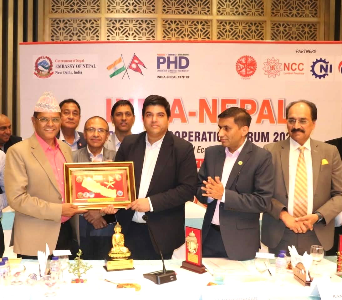 नेपाल– भारत आर्थिक सहकार्य विस्तारमा पर्यटन, व्यापार, लगानी कनेक्टिभिटी विस्तारमा चेम्बरको जोड