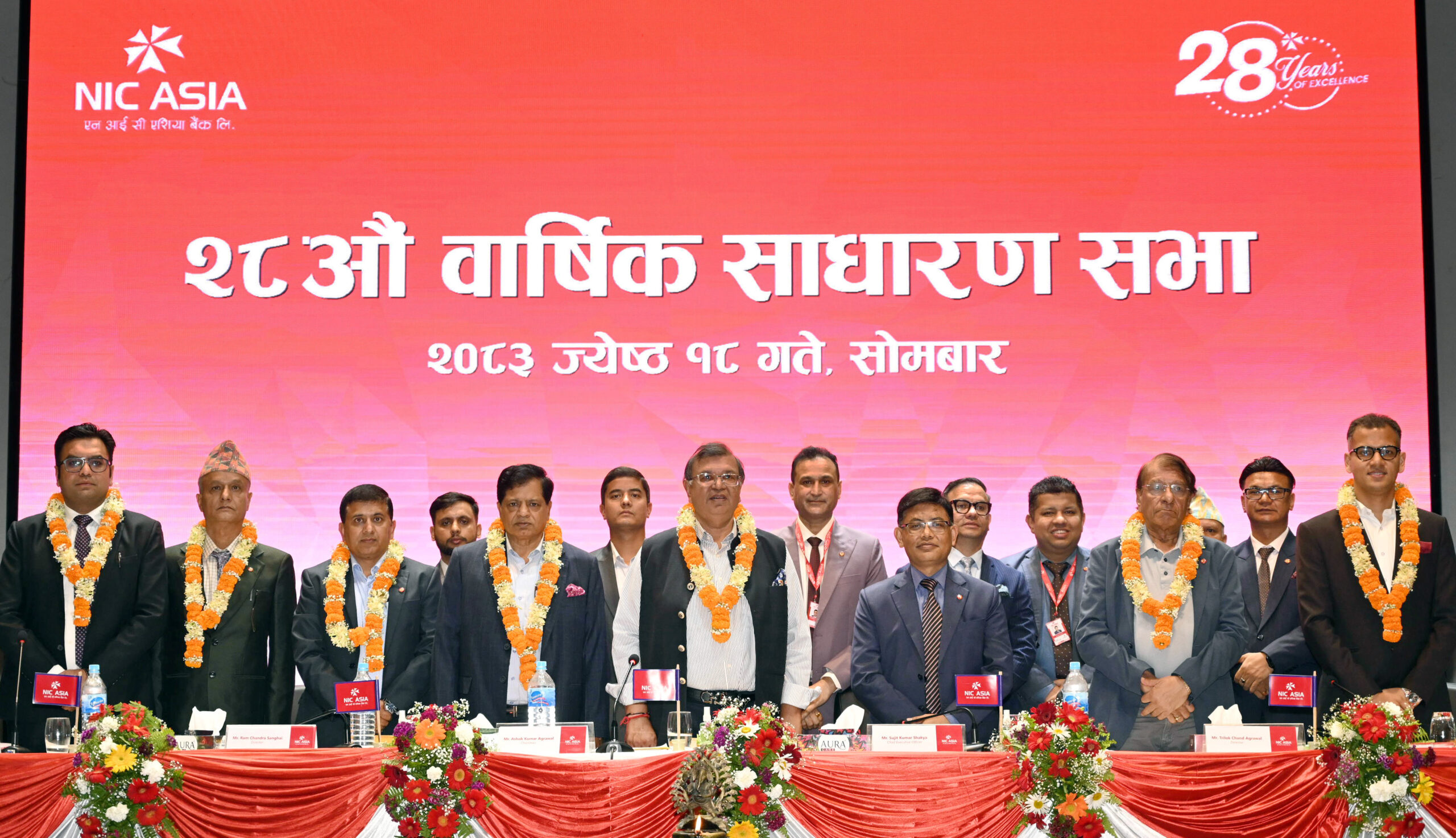 एनआइसी एसिया बैंकको साधारण सभाले पारित गर्‍यो हकप्रद जारी गर्ने प्रस्ताव