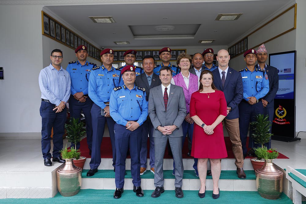नेपाल प्रहरीलाई अमेरिकी दूतावासद्वारा डिजिटल फरेन्सिक सम्बन्धी विभिन्न उपकरण हस्तान्तरण