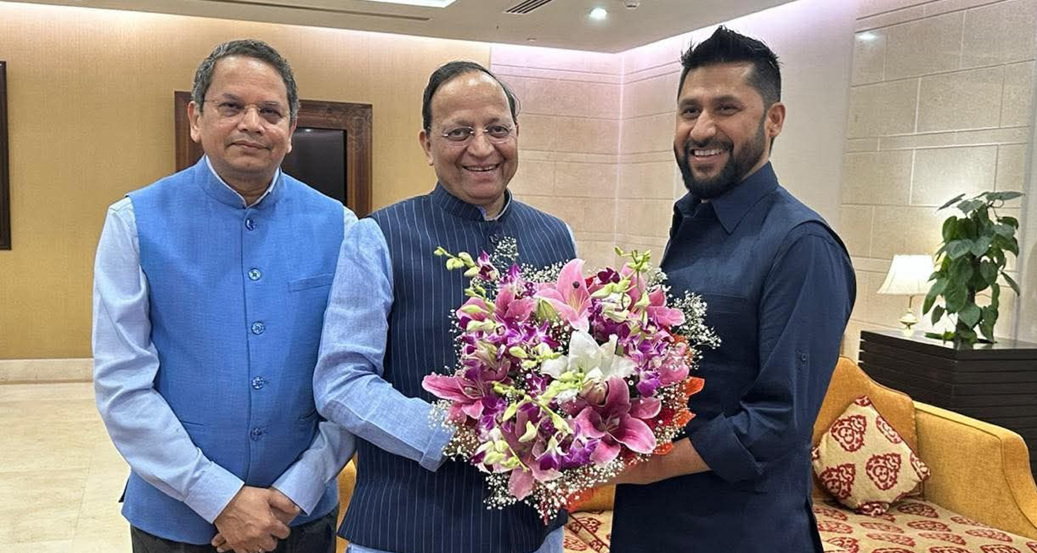 रवि लामिछानेलाई नयाँदिल्लीमा कसले गर्‍यो स्वागत ?