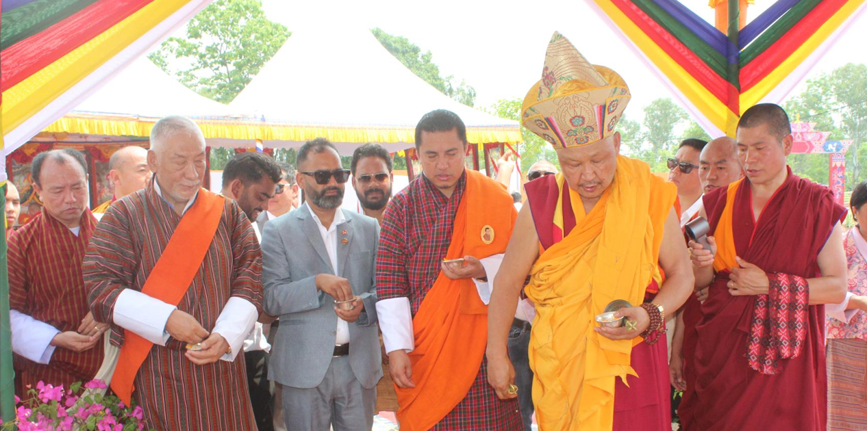 लुम्बिनीमा भुटानी गुम्बा निर्माण सुरु, नेपाल–भुटान सम्बन्ध थप प्रगाढ हुने विश्वास