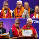 राजनीतिक विश्लेषक प्रकाश रायमाझी सम्मानित