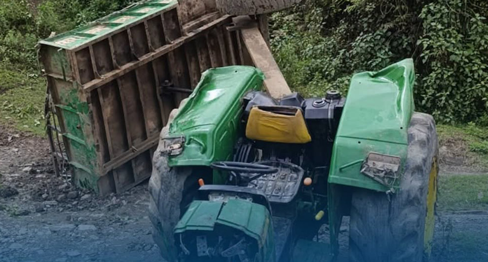 पार्किङमा राखिएको ट्याक्टर गुडेर दुर्घटना, बालकको मृत्यु