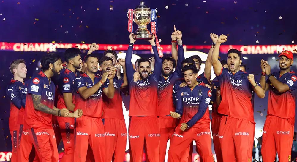 आइपिएलको व्यावसायिक मूल्य २०.६ अर्ब डलर पुग्यो, बैंगलुरु सबैभन्दा मुल्यवान टिम