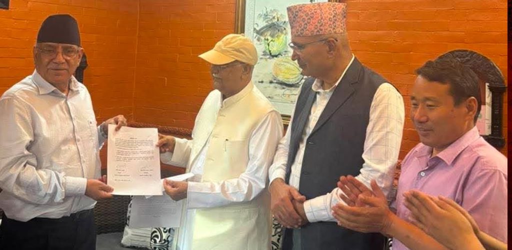 प्रदेश सरकारमा सहकार्य गर्ने एमाले-नेकपा लिखित सहमति