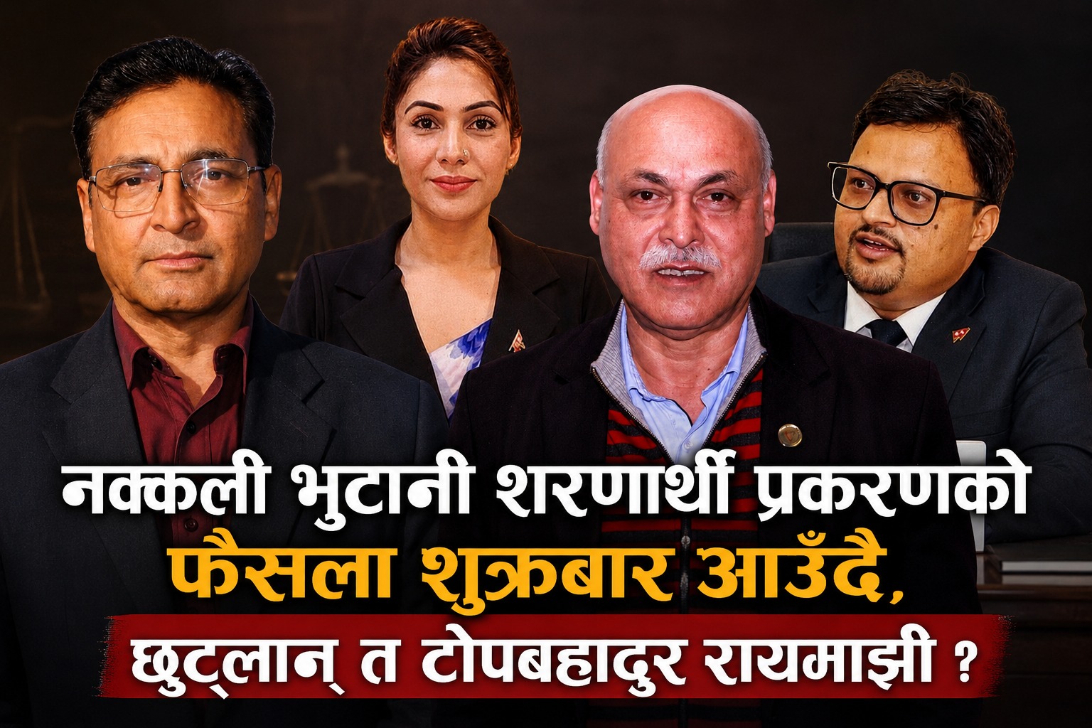 नक्कली भुटानी शरणार्थी प्रकरणको फैसला शुक्रबार आउँदै, छुट्लान् त टोपबहादुर रायमाझी ?