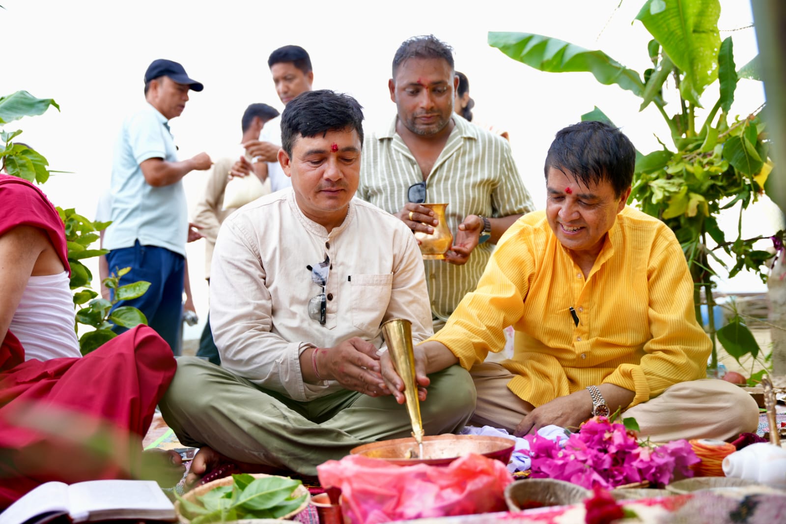 नवनिर्मित जालपादेवी मन्दिरमा क्षमा पूजा सम्पन्न, केबलकार दुई महिनाभित्रै सञ्चालनमा आउने