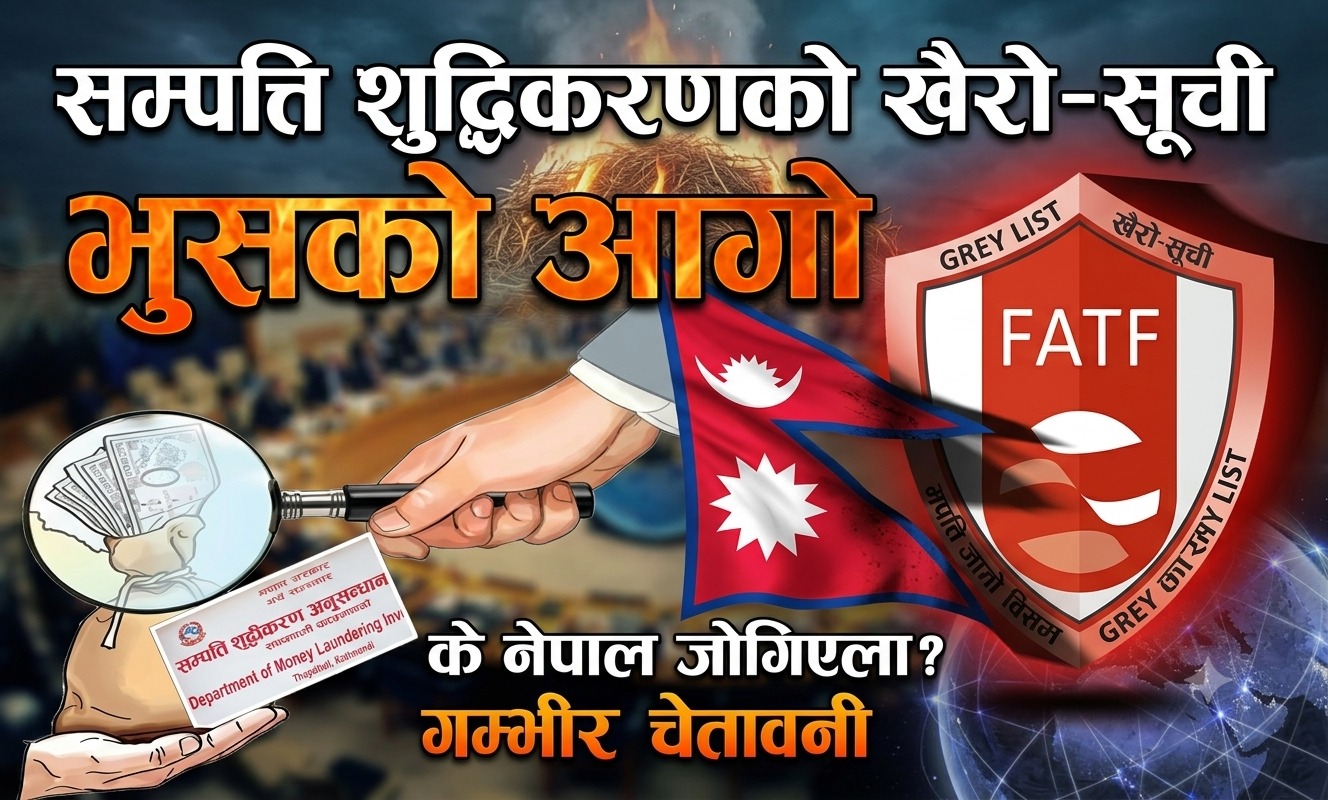 सम्पत्ति शुद्धिकरणको खैरो–सूची : भुसको आगो