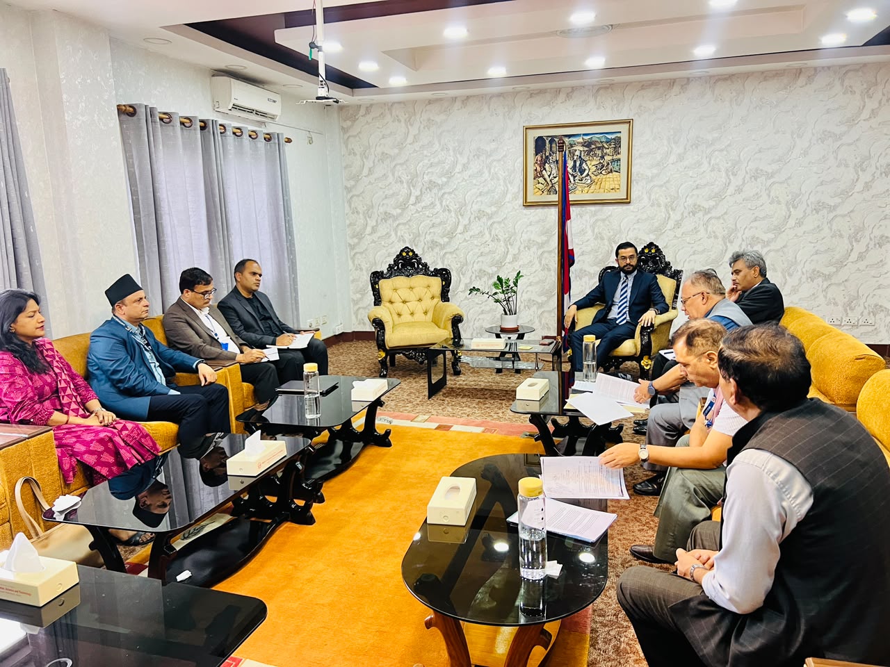 इन्जिनियरिङ शिक्षा तर्फ विद्यार्थीको आकर्षण बढाउन शिक्षामन्त्रीद्वारा सरोकारवालासँग छलफल