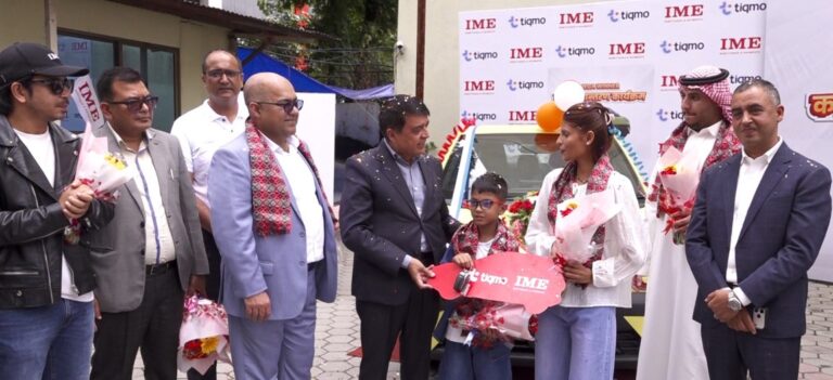टिटिग्मोबाट आईएई गर्दा अभिषेकले जिते विद्युतीय गाडी