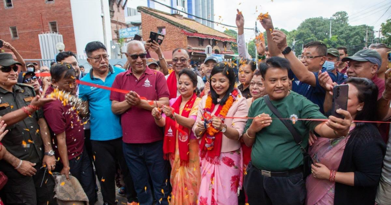 एक करोड लागतमा महानगरले बनायो ‘महाबौद्ध परम्परागत प्रवेश द्वार’