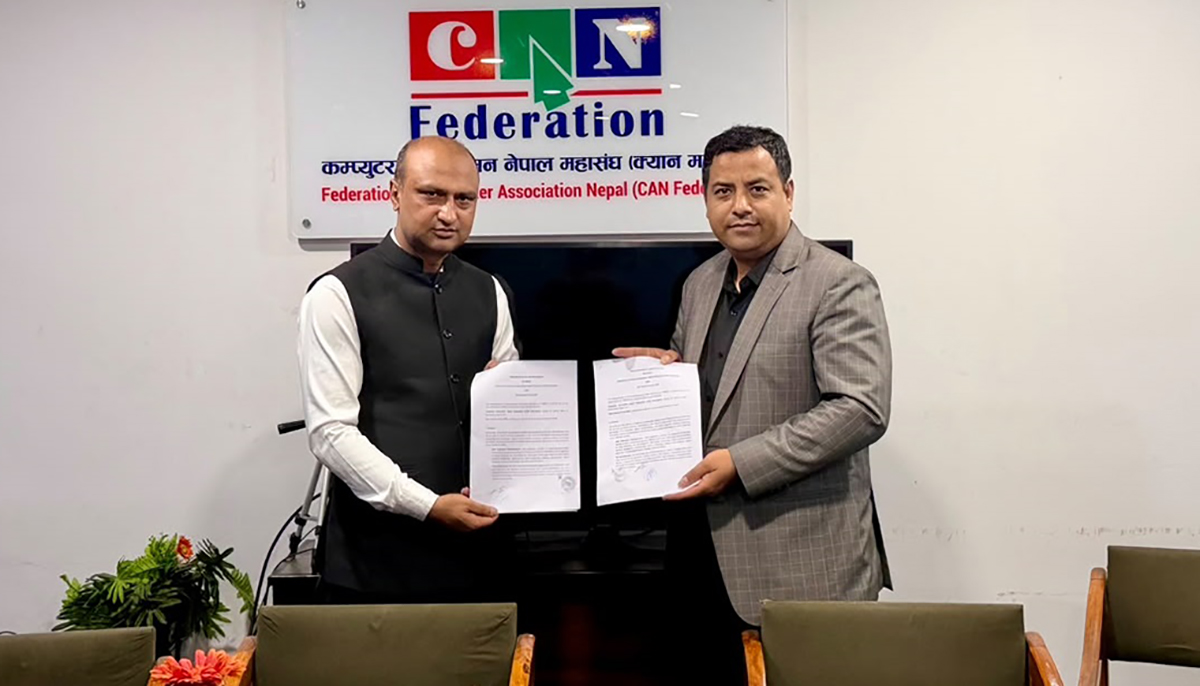 डिजिटल रूपान्तरण र प्रविधि पत्रकारितामा सहकार्य गर्दै क्यान महासंघ र टीजेएफ