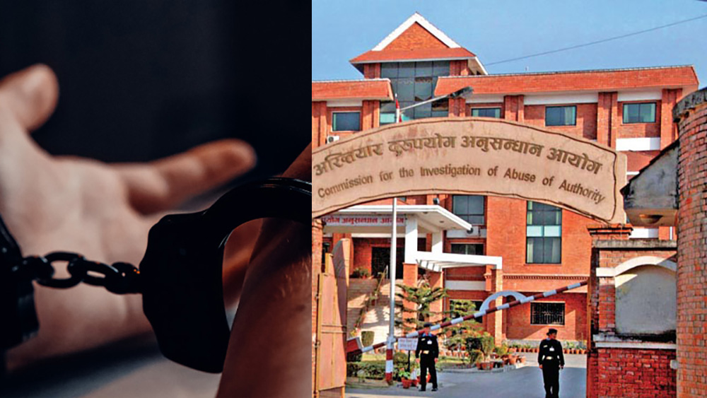 दुई लाख घुससहित विद्यालय व्यवस्थापन समिति सदस्य पक्राउ